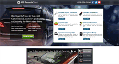 Desktop Screenshot of mercedesremotestart.com