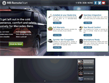 Tablet Screenshot of mercedesremotestart.com